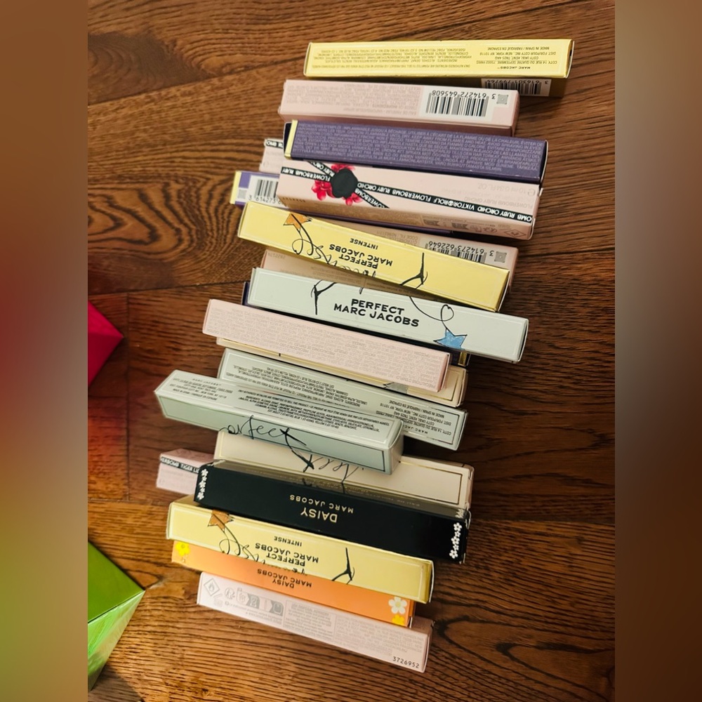 Travel size perfumes